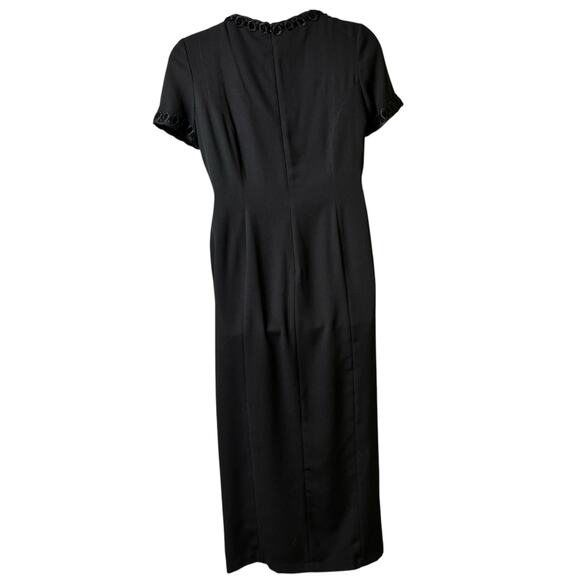Pat Argenti Square Neck Maxi Dress 14 (2679) - Picture 4 of 6